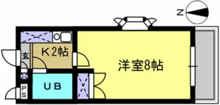 東京都立川市錦町1【マンション】の間取り