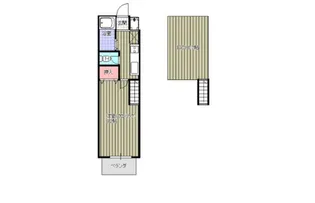 レモンバームII【1階】の間取り