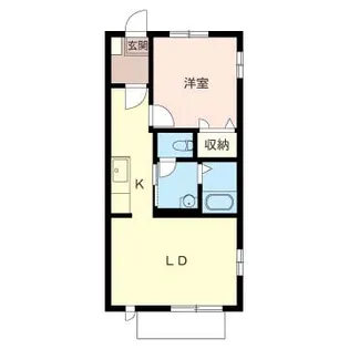 ソワールI【1階】の間取り