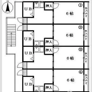 コートオリーブIII【2階】の間取り