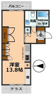 東京都杉並区大宮2【マンション】の間取り