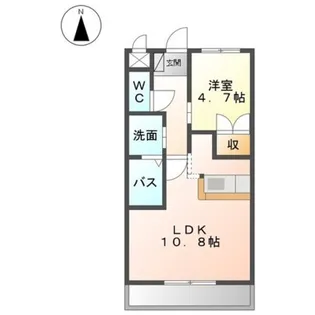ファミリア フェリーチェ【1階】の間取り