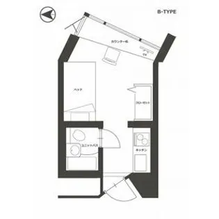 スタジオ明泉(旧女子学生会館 明泉)【2階】の間取り