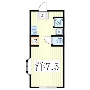 REZET柏【1階】の間取り