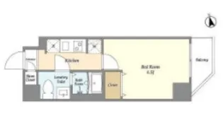 アルファコート西川口27【3階】の間取り