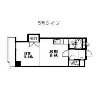 円山北町ハイム【3階】の間取り