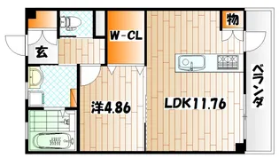 レグラン【1階】の間取り