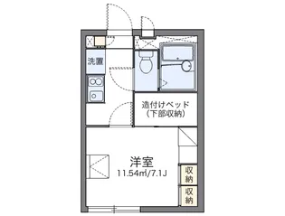愛知県名古屋市天白区梅が丘3【アパート】の間取り