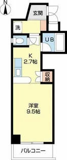 北海道札幌市北区北十五条西1【マンション】の間取り