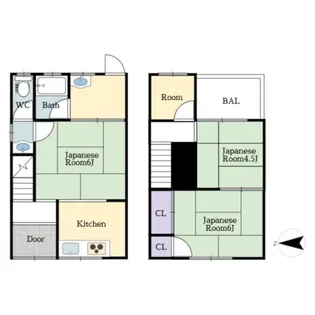 大阪府堺市東区引野町1【一戸建】の間取り