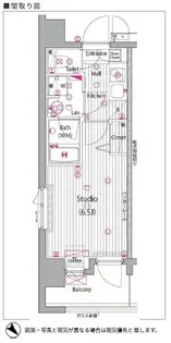 ガーラ・ヴィスタ田園調布【6階】の間取り
