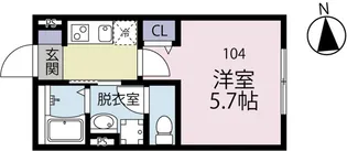 ラピス【1階】の間取り