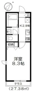 GREEN WOOD【1階】の間取り