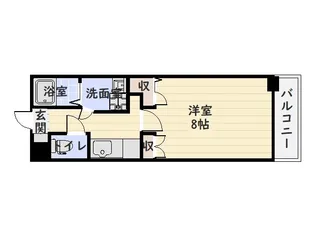 グレイス・ジニヤル【2階】の間取り