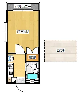 アリス深谷第2【1階】の間取り