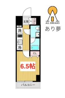 SHOKEN Residence横浜関内【2階】の間取り