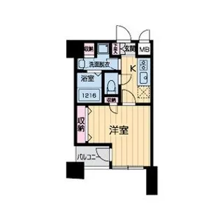 グラマシー京都【5階】の間取り