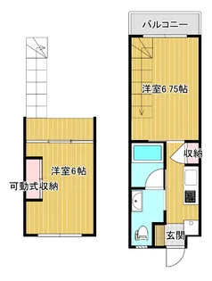 ライトコート大和II【1階】の間取り