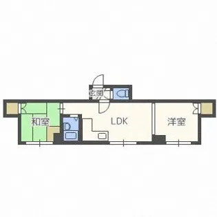 ユキコーポ II【4階】の間取り