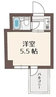 ラコンテ・スィエル【3階】の間取り