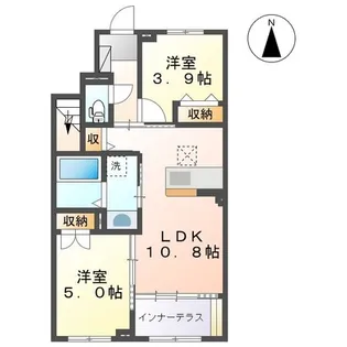 シルフィードII【1階】の間取り