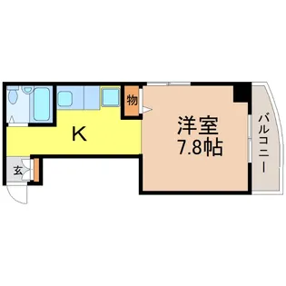 愛知県名古屋市千種区春岡1【マンション】の間取り
