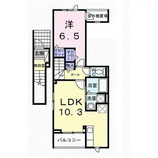 東京都町田市忠生1【アパート】の間取り