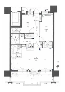 エイルマンション大分駅前II【13階】の間取り