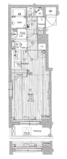 ガラ・ステージ大山【7階】の間取り
