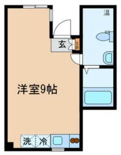 アルターナ上原【1階】の間取り