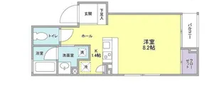 ソレーユ四谷三丁目【5階】の間取り