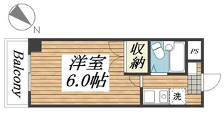 ロックグランデ船橋【2階】の間取り