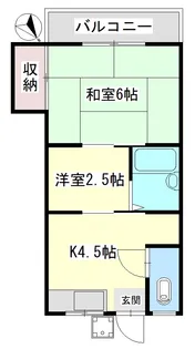福寿荘【1階】の間取り