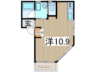 みなせガ-デン【2階】の間取り