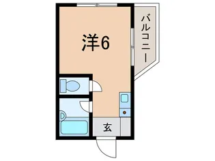 リトル六甲【4階】の間取り