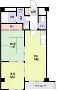 グラン・アルシュ【7階】の間取り