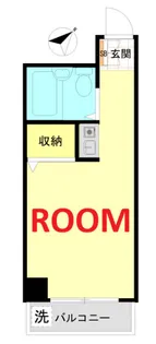 TOP仲木戸第1【6階】の間取り