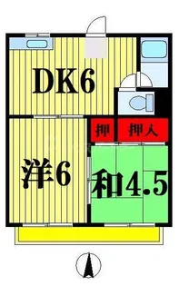 ラ・グランツ【1階】の間取り