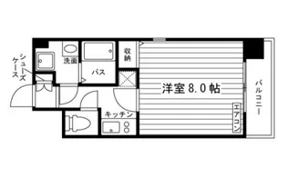 ルラシオン岡山奉還町【6階】の間取り
