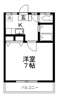 アースパックス3号棟【1階】の間取り