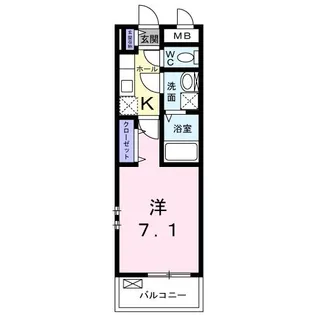 サンリット ローレル【3階】の間取り