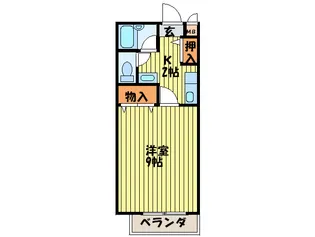 M・ローゼ忍ヶ丘【3階】の間取り