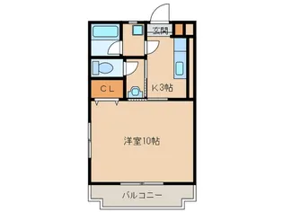 グリーンハート【2階】の間取り