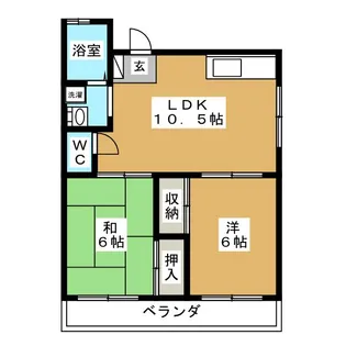 キノ・ムサシノ【1階】の間取り