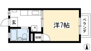 プレジール・ウエダ【2階】の間取り