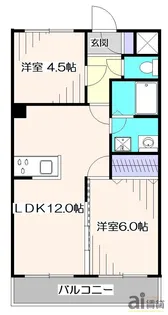 ガーデンハイツ花小金井【3階】の間取り