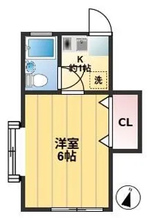 グリーンウッド【1階】の間取り