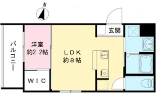 リアフラッツ香里園SOUTH【3階】の間取り