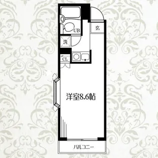 アヴニールNo.15【2階】の間取り