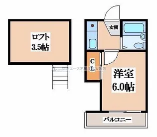 ラ・プティ【2階】の間取り